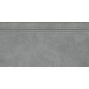 Schodovka Rako Extra 30×60 cm tmavě šedá DCPSE724