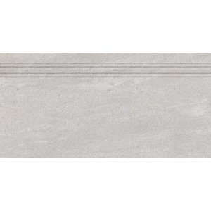 Schodovka Rako QUARZIT 40×80 cm šedá DCP84737