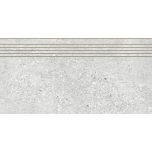Schodovka Rako Stones 30×60 cm světle šedá DCPSE666