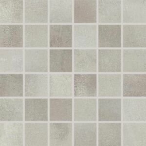 Mozaika Rako Via 5×5 cm (set 30×30 cm) šedá DDM05711