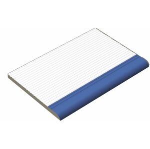 Schodovka Rako Pool 15×19,7 cm bílo-modrá XPP57005