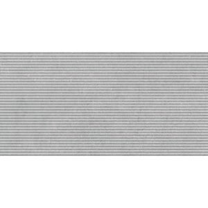Dekor Rako Form Plus 20×40 cm tmavě šedá WARMB697