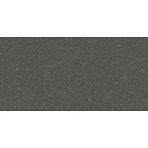 Schodovka Rako Linka 30×60 cm černá DCPSE822