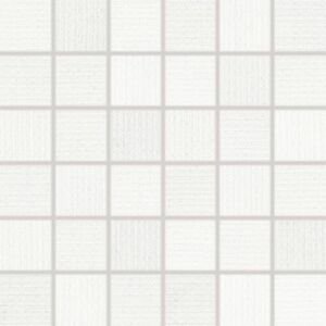 Mozaika Rako Next 5×5 cm (set 30×30 cm) světle šedá WDM05500