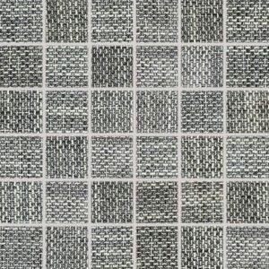 Mozaika Rako Next 5×5 cm (set 30×30 cm) tmavě šedá WDM05502