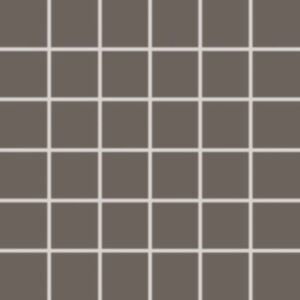 Mozaika Rako Taurus Color 5×5 cm (set 30×30 cm) tmavě šedá TDM05007