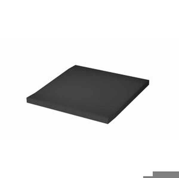 Tvarovka průběžná bezbariérová Rako Taurus Color 10×10 cm černá TTP11019