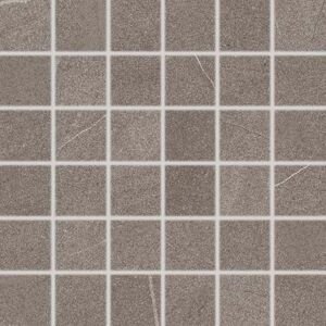 Mozaika Rako Topo 5×5 cm (set 30×30 cm) tmavě šedá WDM05624