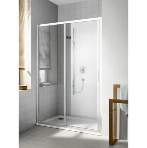 Dveře sprchové Kermi CADA XS CKG2L 1200 mm levé stříbrná/čiré sklo