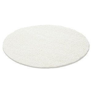 Kusový koberec Life Shaggy 1500 cream kruh - 160x160 (průměr) kruh cm Ayyildiz koberce
