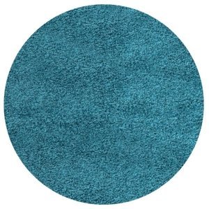 Kusový koberec Life Shaggy 1500 tyrkys kruh - 120x120 (průměr) kruh cm Ayyildiz koberce