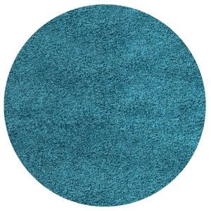 Kusový koberec Life Shaggy 1500 tyrkys kruh - 160x160 (průměr) kruh cm Ayyildiz koberce