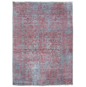 Ručně vázaný kusový koberec Diamond DC-JK 1 silver/pink - 365x550 cm Diamond Carpets koberce