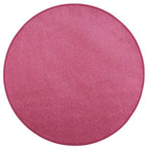 Kusový koberec Eton růžový 11 kruh - 120x120 (průměr) kruh cm Vopi koberce