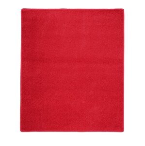 Kusový koberec Eton červený 15 - 120x160 cm Vopi koberce