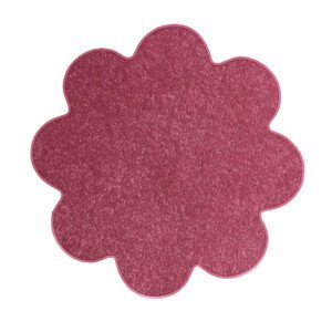 Kusový koberec Eton růžový květina - 160x160 kytka cm Vopi koberce