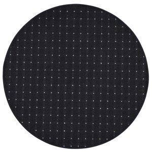 Kusový koberec Udinese antracit kruh - 120x120 (průměr) kruh cm Condor Carpets