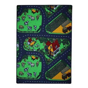 Dětský kusový koberec Farma II. - 120x170 cm Vopi koberce