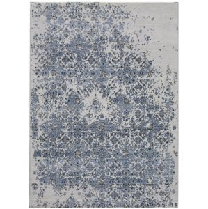 Ručně vázaný kusový koberec Diamond DC-JK 3 Silver/blue - 180x275 cm Diamond Carpets koberce