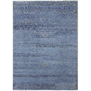 Ručně vázaný kusový koberec Diamond DC-EKT 6 Silver/light blue - 180x275 cm Diamond Carpets koberce