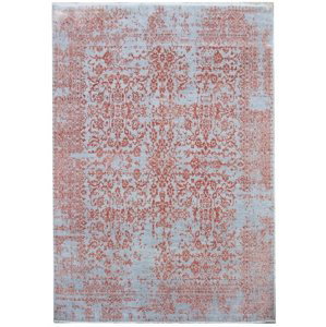 Ručně vázaný kusový koberec Diamond DC-JK 1 Silver/orange - 365x457 cm Diamond Carpets koberce