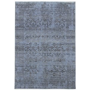 Ručně vázaný kusový koberec Diamond DC-JK 1 Jeans blue/black - 180x275 cm Diamond Carpets koberce