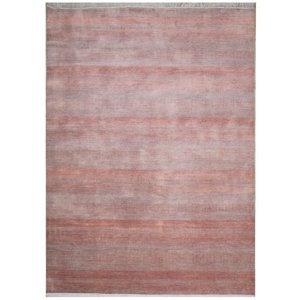 Ručně vázaný kusový koberec Diamond DC-MCN Silver/m.red - 180x275 cm Diamond Carpets koberce