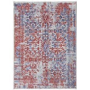 Ručně vázaný kusový koberec Diamond DC-JKM Silver/blue-red - 180x275 cm Diamond Carpets koberce
