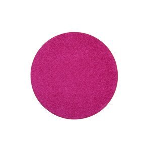Kusový koberec Color shaggy růžový kruh - 57x57 (průměr) kruh cm Vopi koberce
