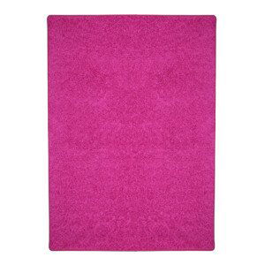 Kusový koberec Color shaggy růžový - 50x80 cm Vopi koberce