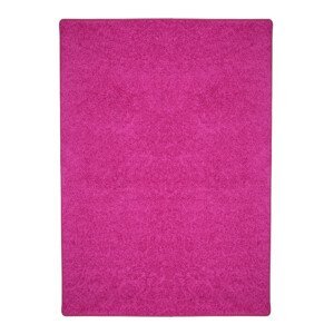 Kusový koberec Color shaggy růžový - 57x120 cm Vopi koberce