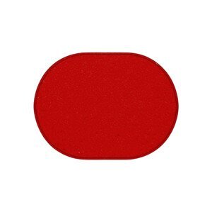 Kusový koberec Eton červený ovál - 160x240 cm Vopi koberce