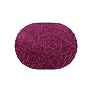 Kusový koberec Eton fialový ovál - 140x200 cm Vopi koberce