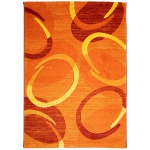 Kusový koberec Florida orange 9828 - 80x150 cm Spoltex koberce Liberec