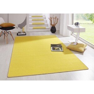Kusový koberec Fancy 103002 Gelb - žlutý - 80x300 cm Hanse Home Collection koberce