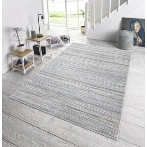 Kusový koberec Lotus Hellgrau Blau Meliert 102445 – na ven i na doma - 160x230 cm NORTHRUGS - Hanse Home koberce