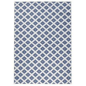 Kusový koberec Twin-Wendeteppiche 103128 blau creme – na ven i na doma - 80x250 cm NORTHRUGS - Hanse Home koberce