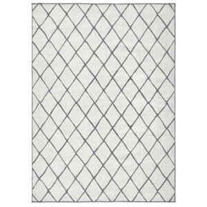 Kusový koberec Twin-Wendeteppiche 103118 grau creme – na ven i na doma - 80x150 cm NORTHRUGS - Hanse Home koberce