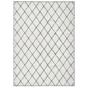 Kusový koberec Twin-Wendeteppiche 103118 grau creme – na ven i na doma - 120x170 cm NORTHRUGS - Hanse Home koberce