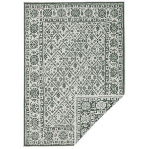 Kusový koberec Twin-Wendeteppiche 103115 grün creme – na ven i na doma - 80x250 cm NORTHRUGS - Hanse Home koberce