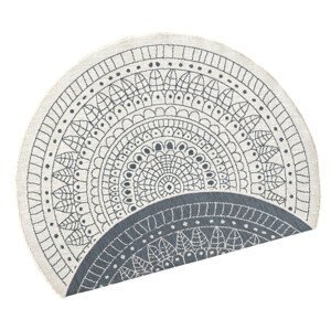 Kusový koberec Twin-Wendeteppiche 103143 creme grau kruh – na ven i na doma - 100x100 (průměr) kruh cm NORTHRUGS - Hanse Home koberce