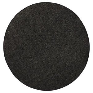 Kusový koberec Twin-Wendeteppiche 103096 schwarz creme kruh – na ven i na doma - 140x140 (průměr) kruh cm NORTHRUGS - Hanse Home koberce
