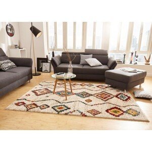 Kusový koberec Nomadic 102693 Geometric Creme - 240x340 cm Mint Rugs - Hanse Home koberce