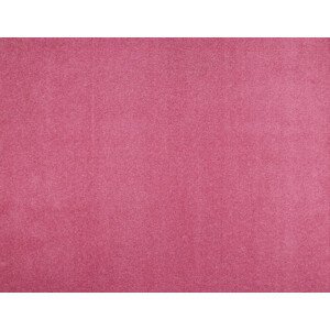 Metrážový koberec Eton růžový 11 - neúčtujeme odřezky z role! - Kruh s obšitím cm Vopi koberce