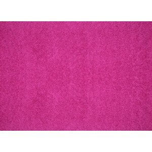 Metrážový koberec Color Shaggy růžový - neúčtujeme odřezky z role! - Kruh s obšitím cm Vopi koberce