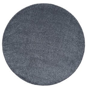 Kusový koberec Apollo Soft antra kruh - 120x120 (průměr) kruh cm Vopi koberce