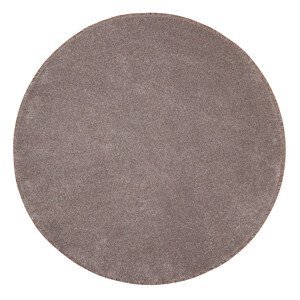 Kusový koberec Apollo Soft béžový kruh - 100x100 (průměr) kruh cm Vopi koberce