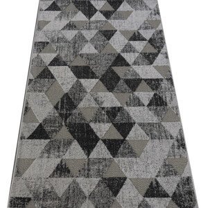 Kusový koberec Lagos 1700 Grey (Dark Silver) - 80x150 cm Berfin Dywany