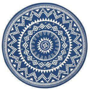 Kusový koberec Celebration 103442 Valencia Blue kruh - 200x200 (průměr) kruh cm Hanse Home Collection koberce