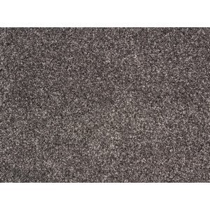 Metrážový koberec Paula / 76 tmavě šedá - Bez obšití cm Aladin Holland carpets